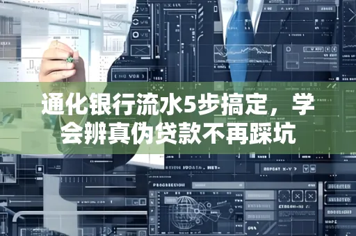 通化银行流水5步搞定，学会辨真伪贷款不再踩坑