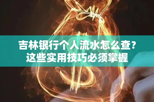 吉林银行个人流水怎么查？这些实用技巧必须掌握