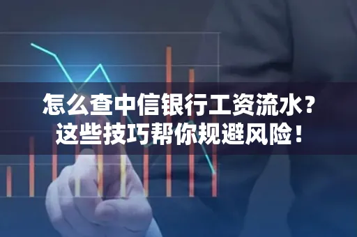 怎么查中信银行工资流水？这些技巧帮你规避风险！