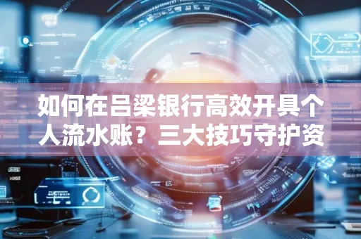 如何在吕梁银行高效开具个人流水账？三大技巧守护资金安全！