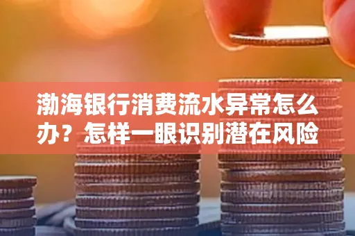 渤海银行消费流水异常怎么办？怎样一眼识别潜在风险避开贷款陷阱？